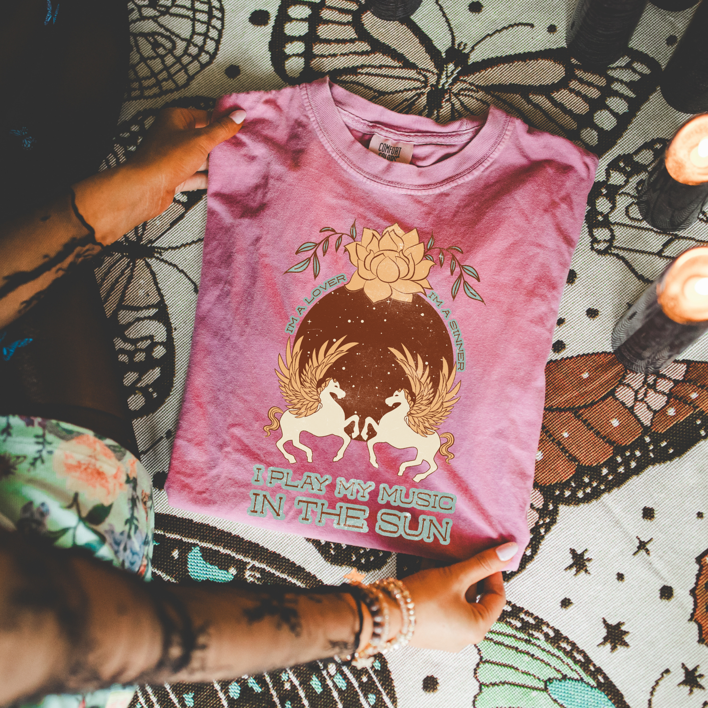 I Play My Music In The Sun DTF Transfer