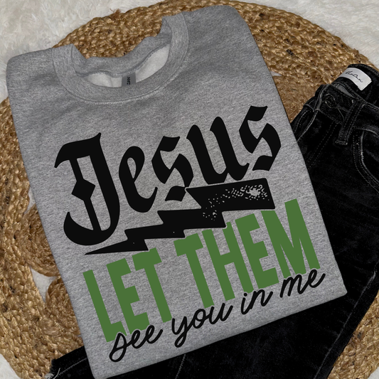 Jesus Let Them DTF Transfer