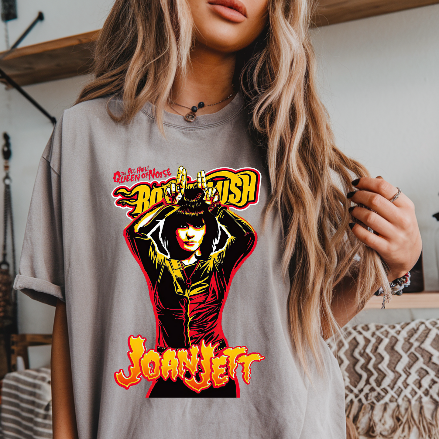 Joan Jett DTF Transfer