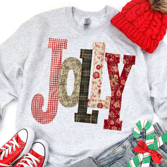 Jolly Patch Christmas DTF Transfer