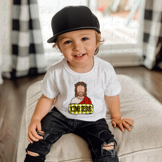 King Jesus DTF Transfer