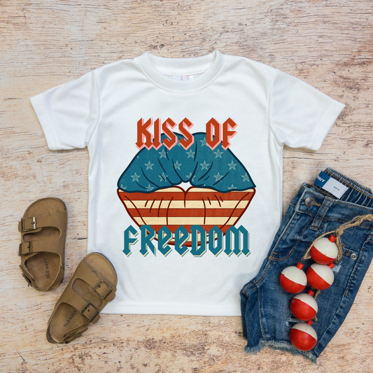 Kiss Of Freedom DTF Transfer