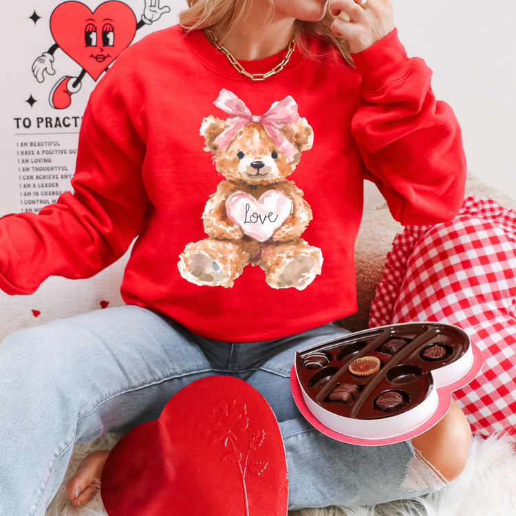 Love Bear DTF Transfer