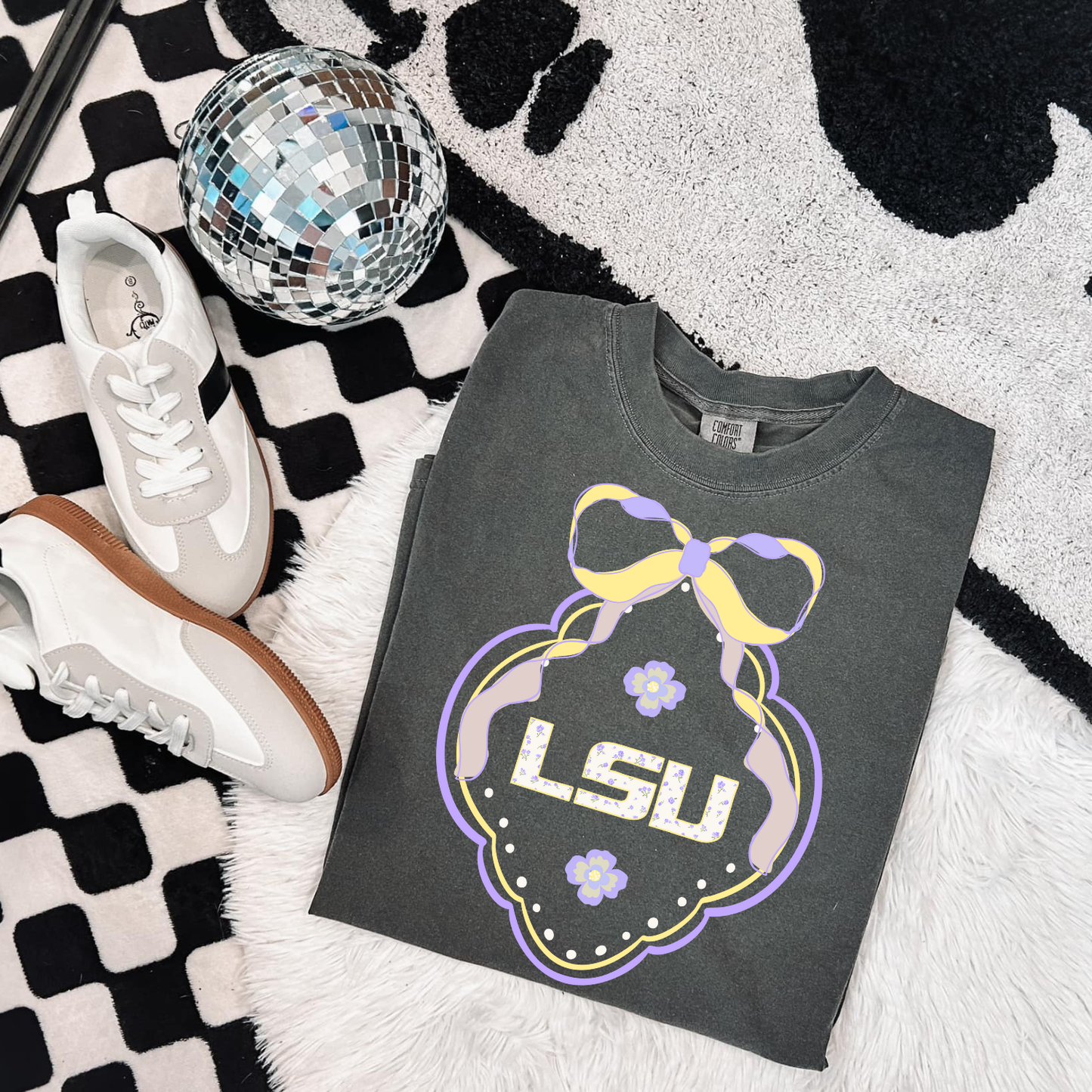 Grand Millennial Frame LSU DTF Transfer