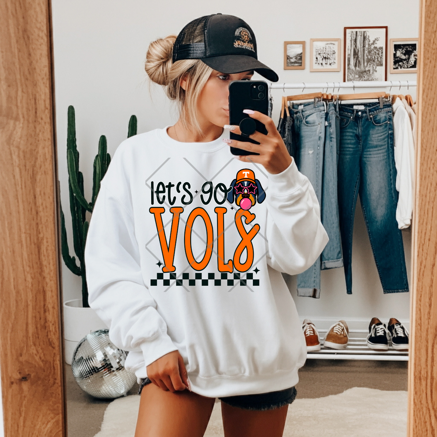 Let's Go Vols PNG Digital Download