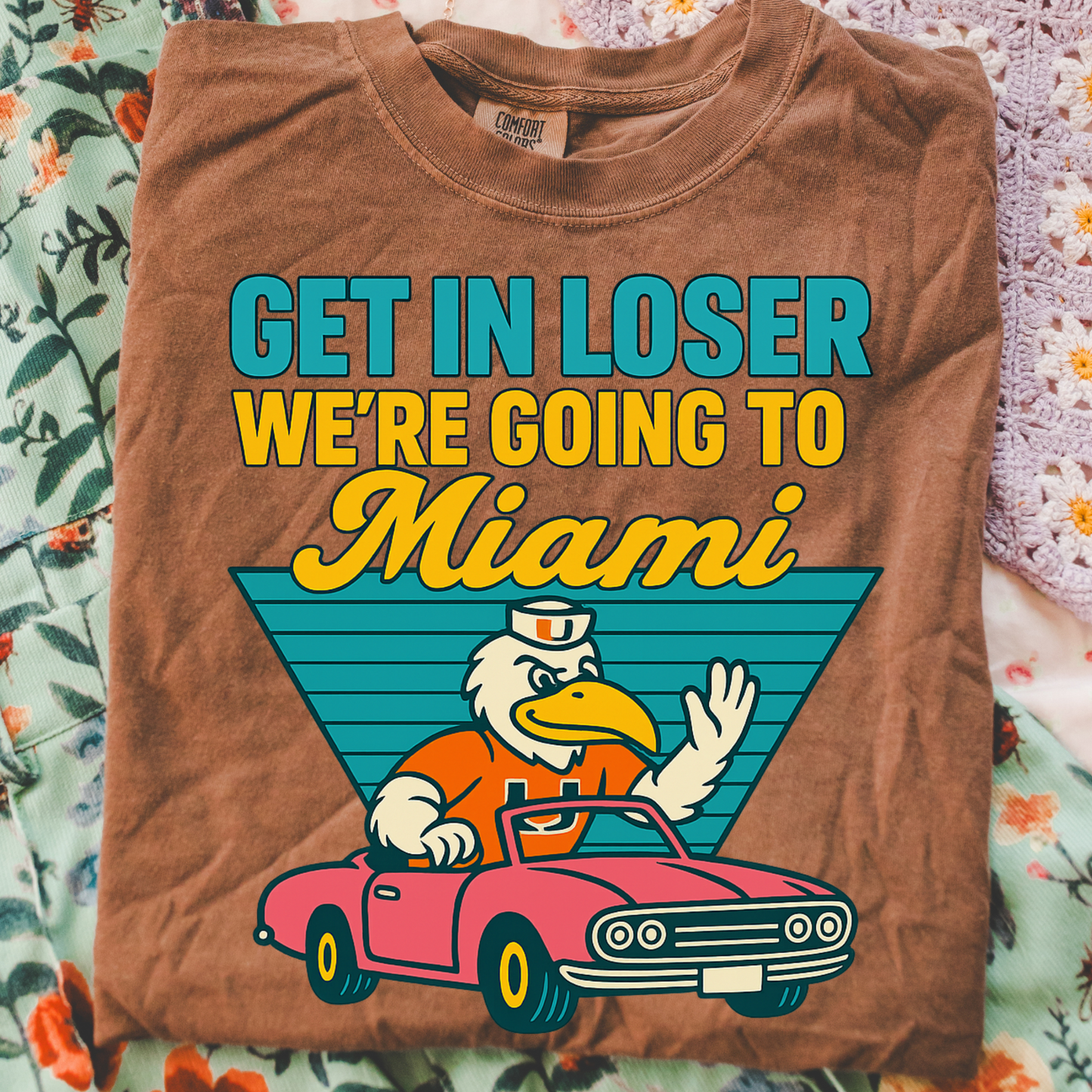 We're Going To Miami DTF Transfer