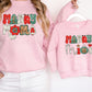 Merry MAMA Faux Sequin Christmas DTF Transfer