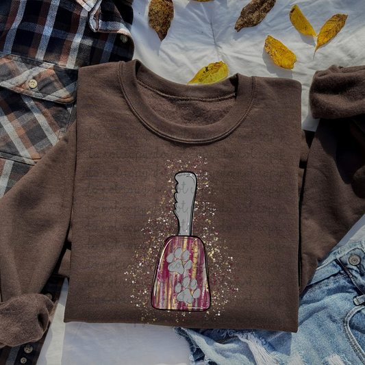 Brushstroke Mississippi State Cowbells DTF Transfer