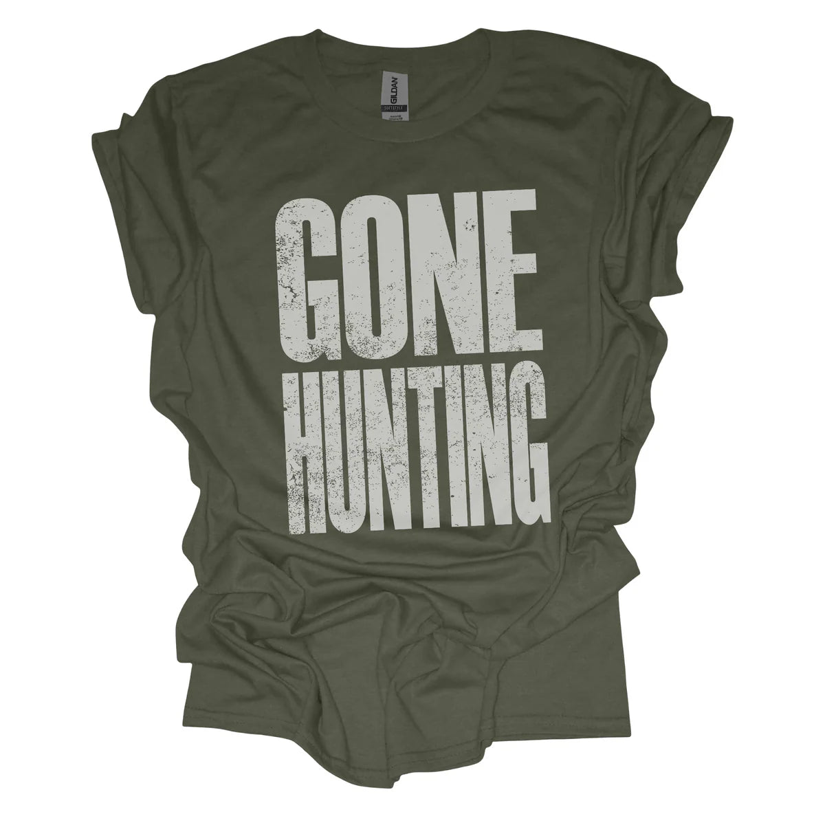 Distressed Gone Hunting DTF Transfers