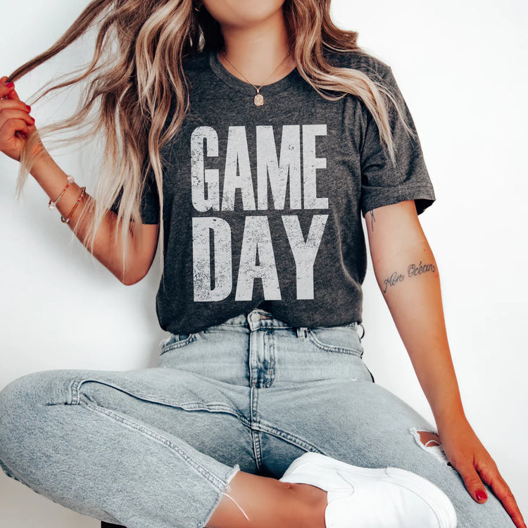 Distressed Game Day DTF Transfers