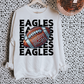 Eagles Faux Sequin DTF Transfer