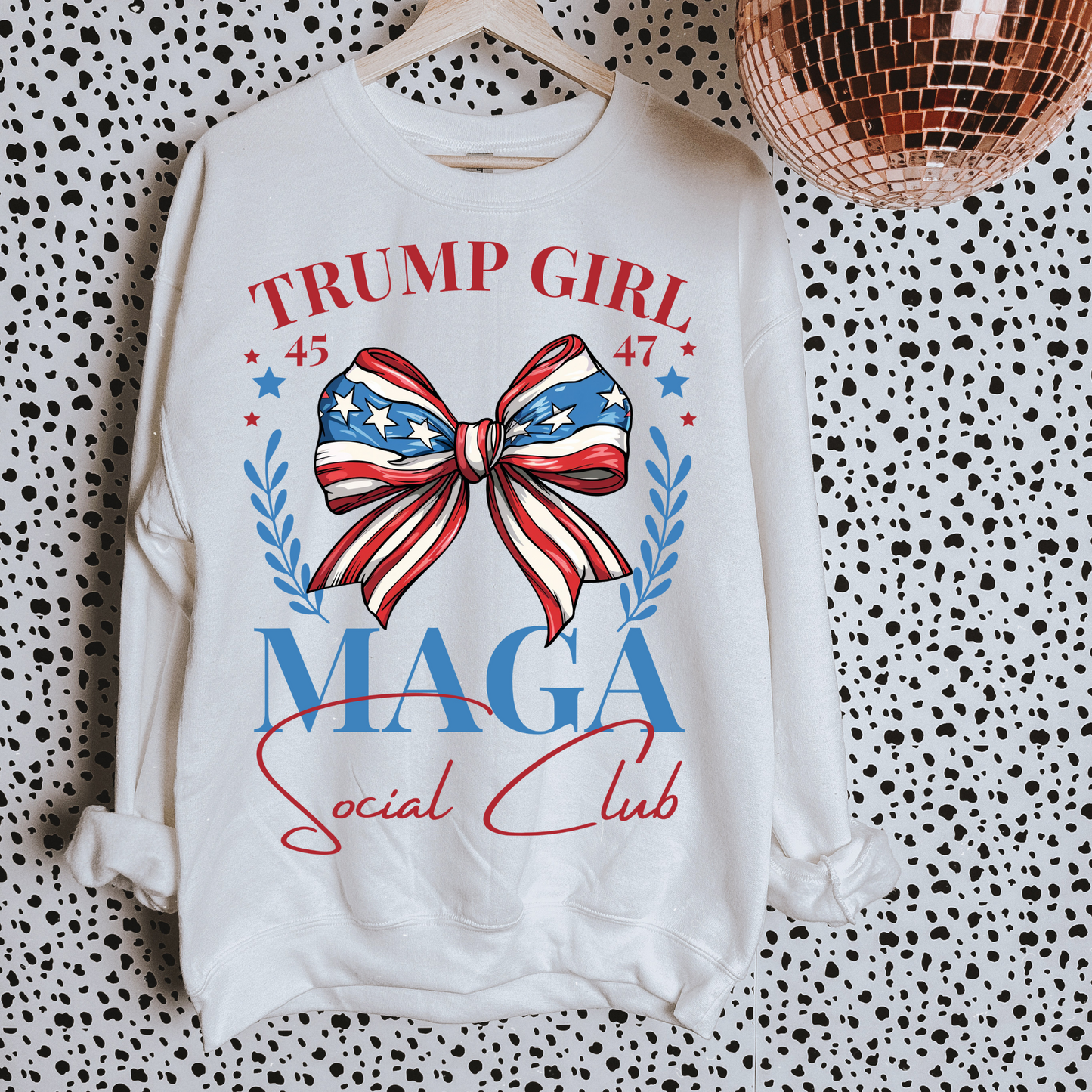 Trump Girl MAGA Social Club DTF Transfer