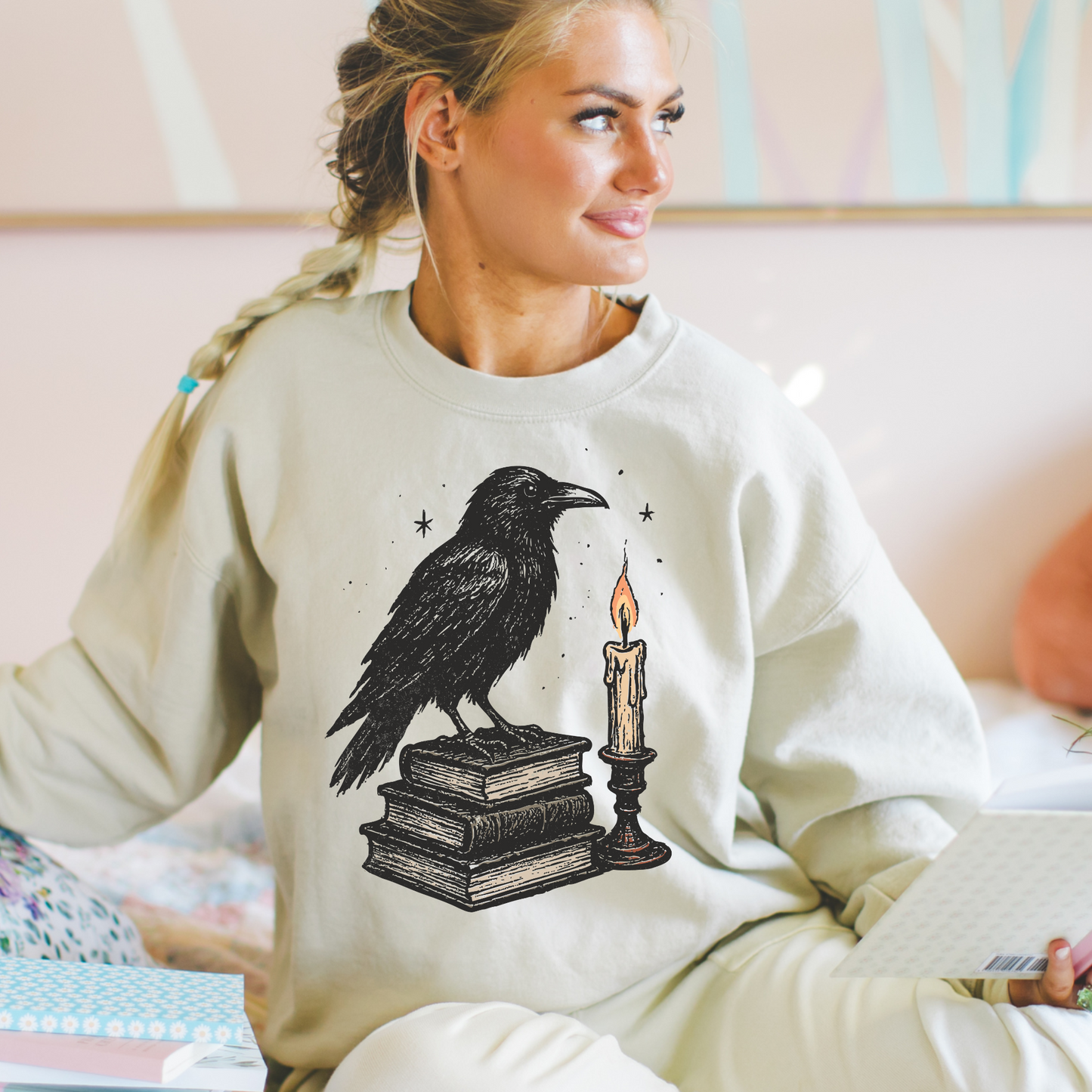 Ravenhood Bird Clear Film Screen Print Transfer