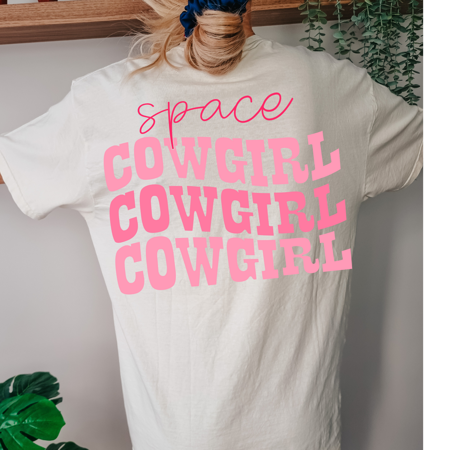 Space Cowgirl Western DTF Transfer