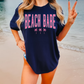 Beach Babe Distressed Varsity Summer DTF Transfer