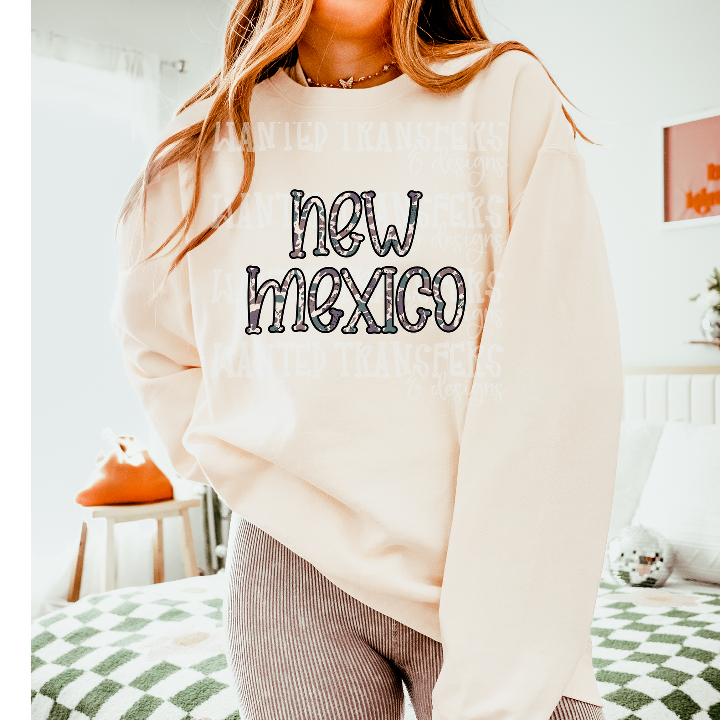 Camo State New Mexico DTF Transfer