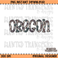 Camo State Oregon PNG Digital Download