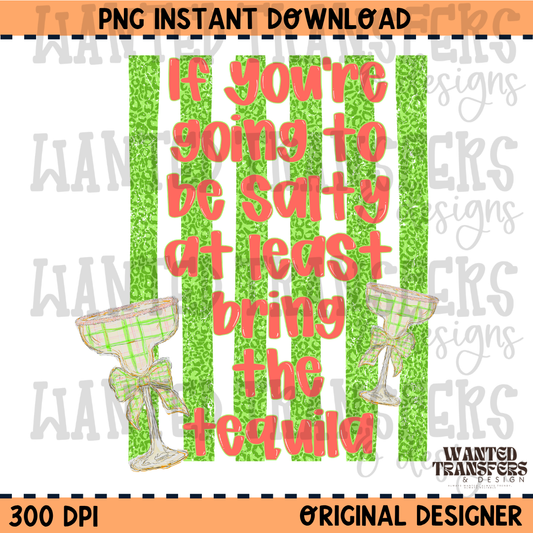 Salty Tequila Summer PNG Digital Download