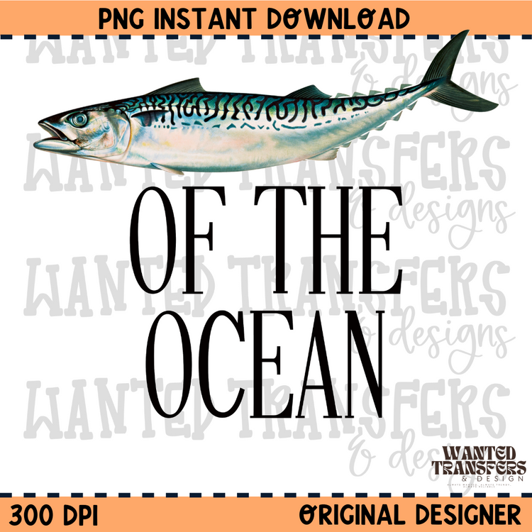 King of the Ocean PNG Digital Download