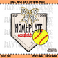 Homeplate Social Club Softball 2 PNG Digital Download