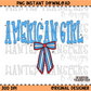 American Girl 4th of July PNG Digital Download
