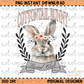 Cottontail Bunny Easter Club PNG Digital Download