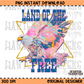 Land of the Free Eagle 4th of July PNG Digital Download