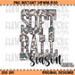 Camo Softball Season PNG Digital Download