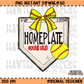 Homeplate Social Club Softball PNG Digital Download