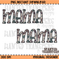 Camo Mama PNG Digital Download