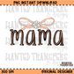 Peach Coquette Mama PNG Digital Download
