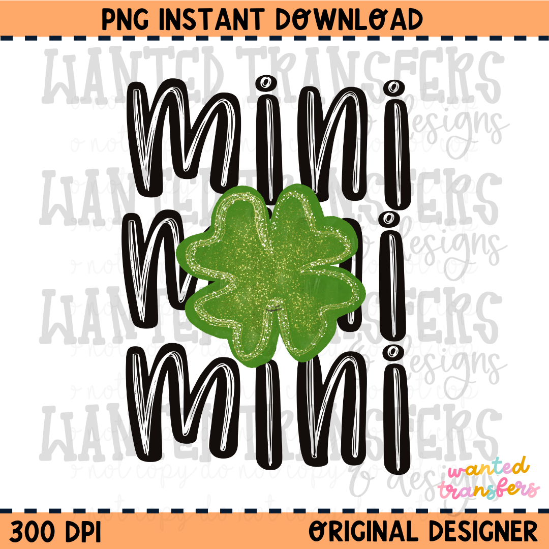 St. Patrick's Day Mini PNG Digital Download