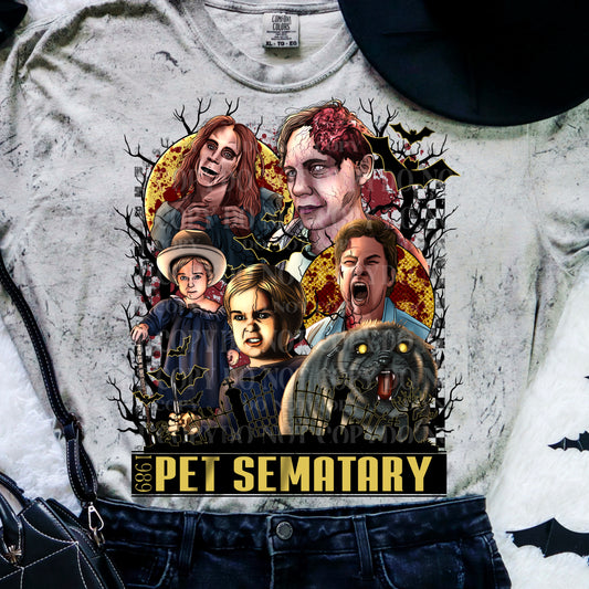 Pet Sematary DTF Transfer