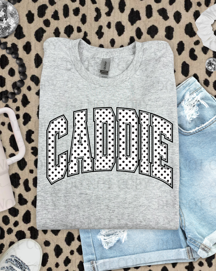 Polka Dot Caddie DTF Transfer