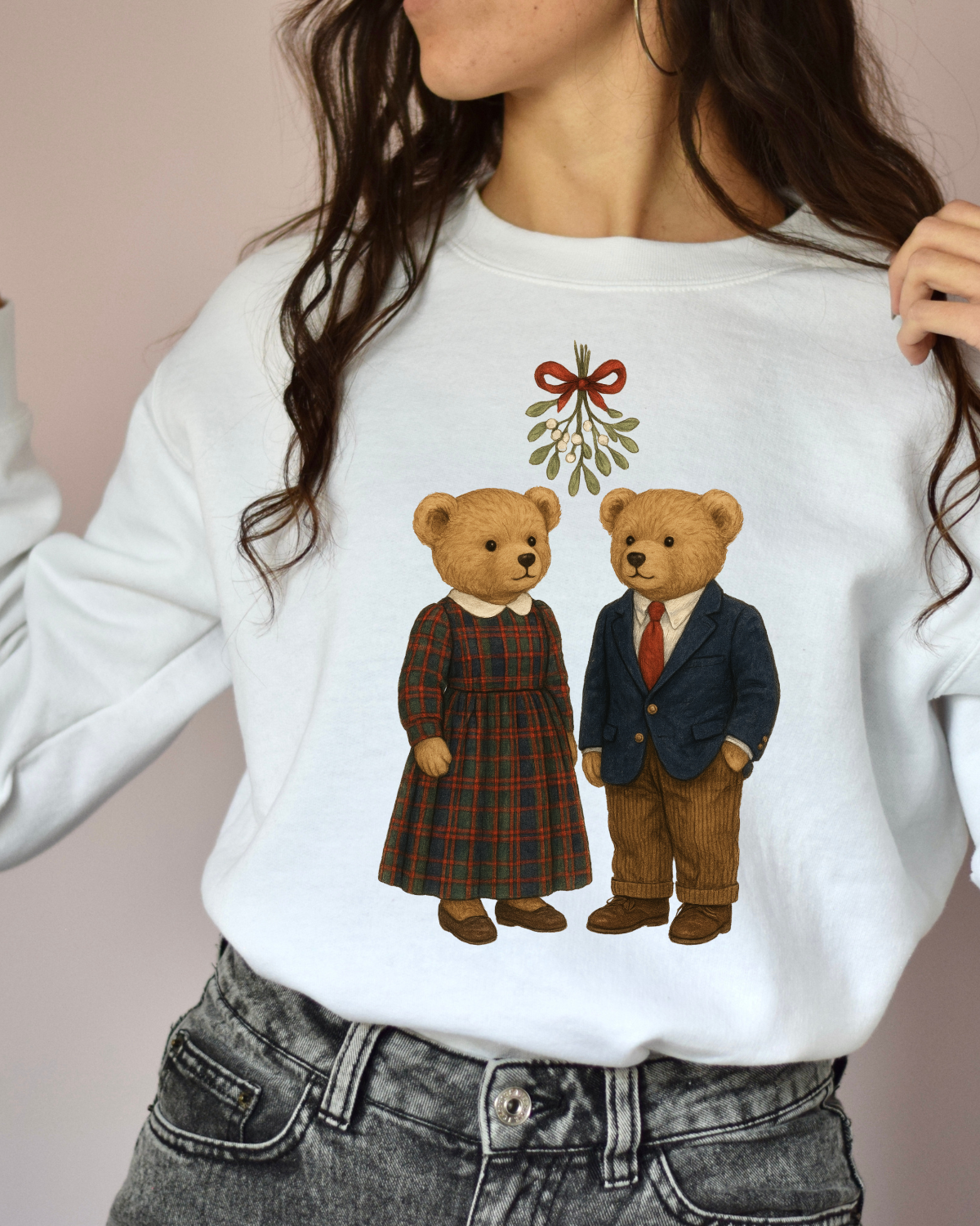 R.L. Mistletoe Bears DTF Transfer
