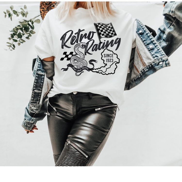 Retro Racing DTF Transfer