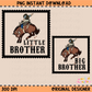 Western Little/Big Brother Bundle PNG Digital Download