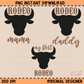 Rodeo Birthday Bundle 1 PNG Digital Download (PLUS GET ONE FREE MATCHING DESIGN)