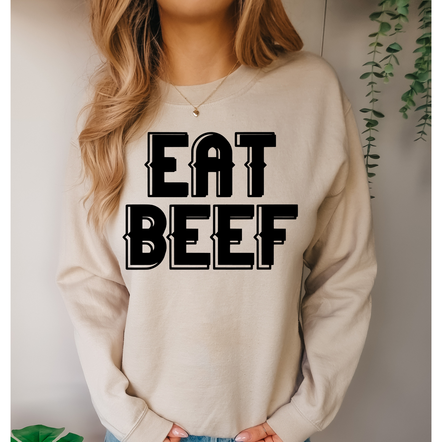 Eat Beef DTF Transfer