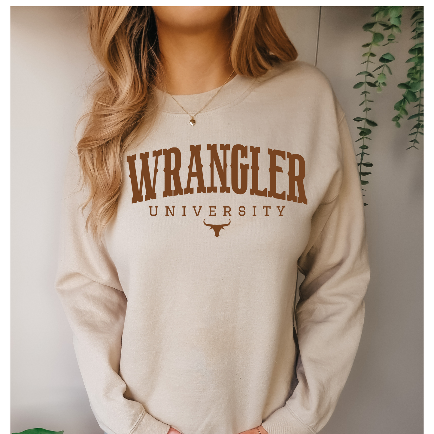 Wranglin' University DTF Transfer