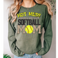 Hot Mess Always Stressed Softball Mom Leopard DTF Transfer