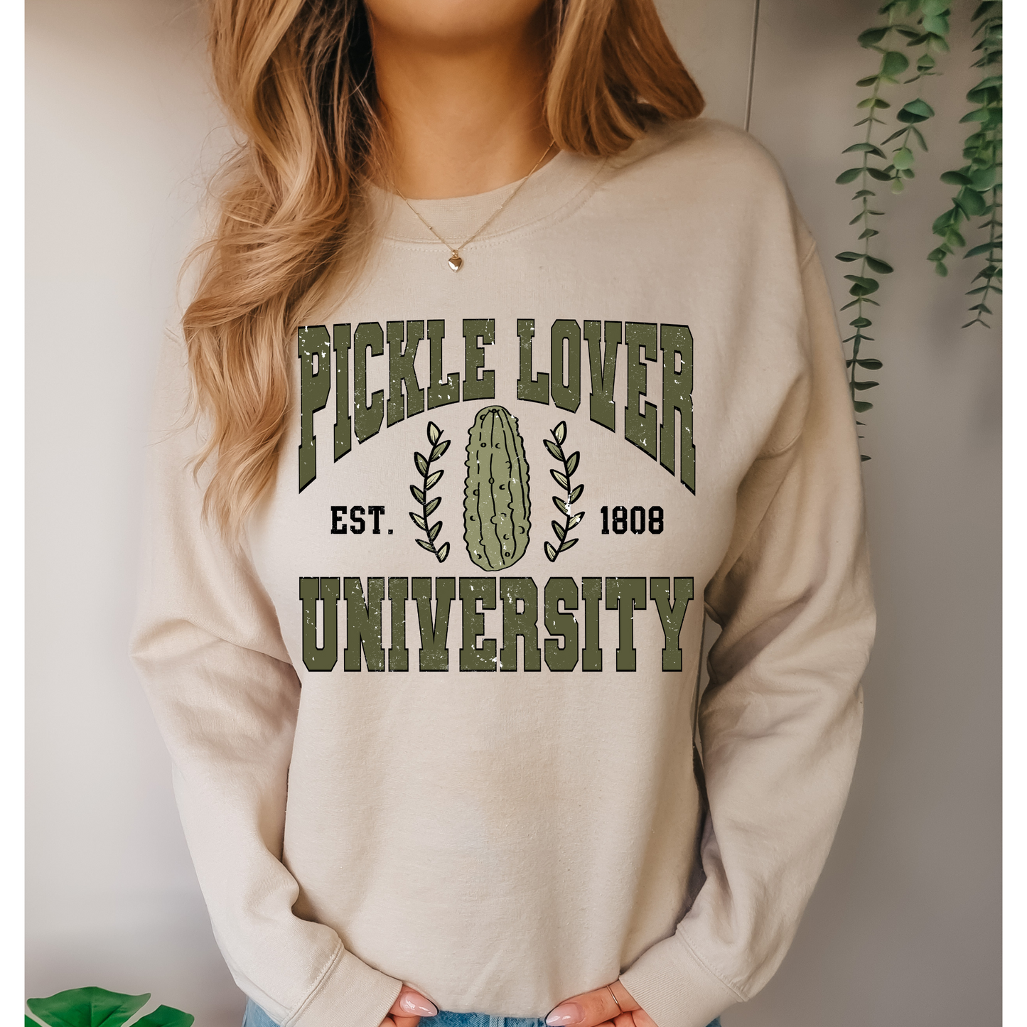 Pickle Lover University DTF Transfer