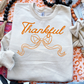 Thankful Simple Coquette Screen Print Transfer