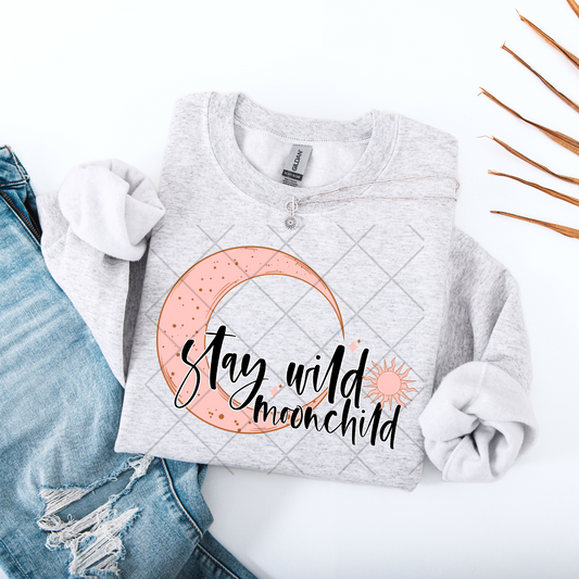 Stay Wild Moonchild DTF Transfers
