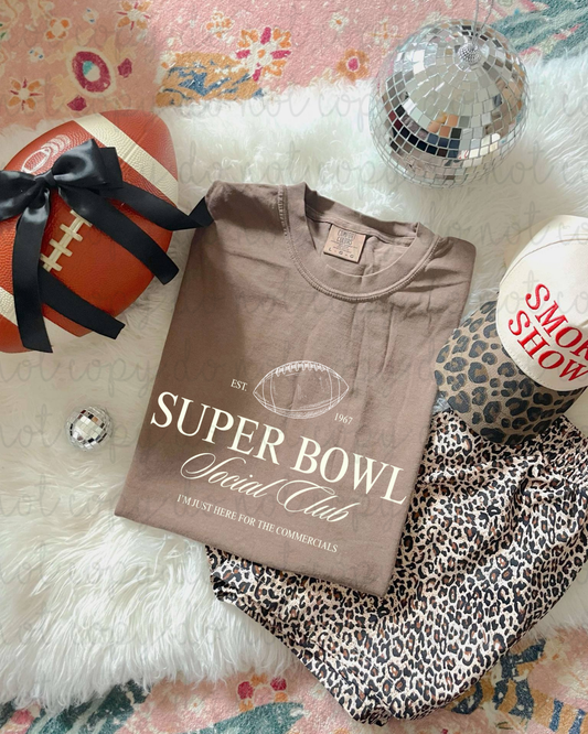 I'm Just Here For The Commercials (White) DTF Transfer