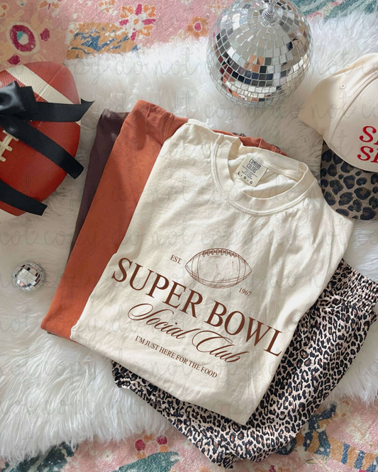 I'm Just Here For The Food DTF Transfer