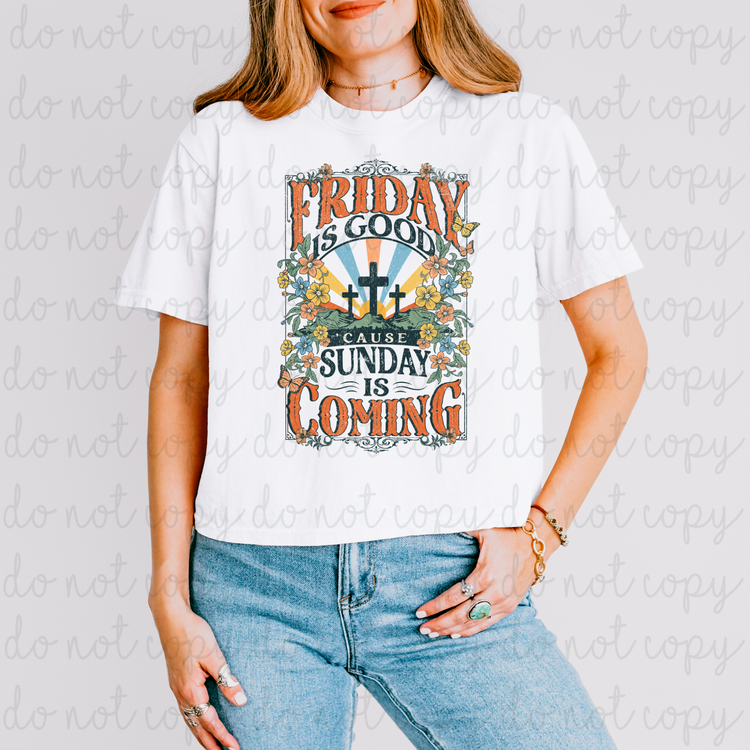 Sunday Is Coming DTF Transfer