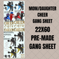 Mom/Daughter Cheer Premade Gang Sheet 22"x60"