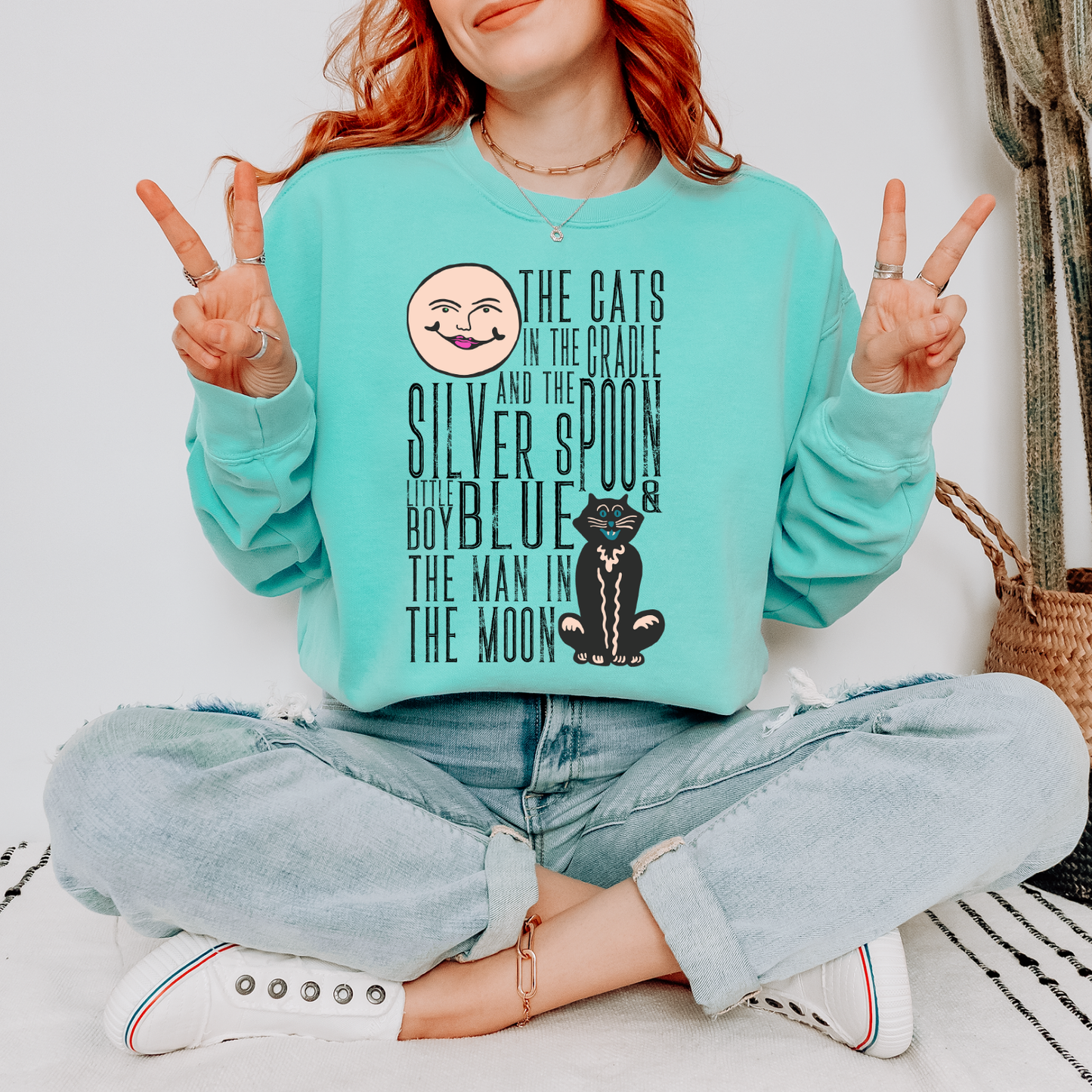 The Cats In The Cradle DTF Transfer