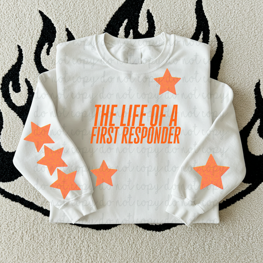 The Life Of A First Responder DTF Transfer